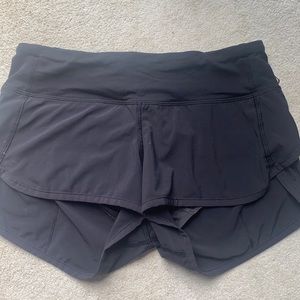 Lulu lemon running short size 2